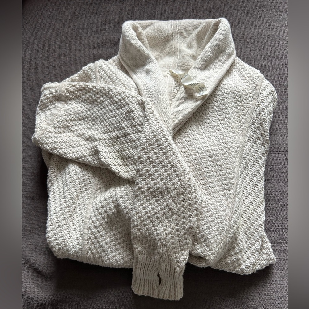 Lululemon cotton cardigan